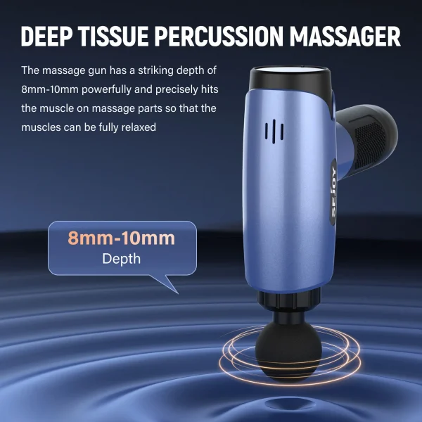 Sejoy 10 Speed Massage Gun Relaxation Deep Tissue Percussion Muscle Relax Massager - Image 2
